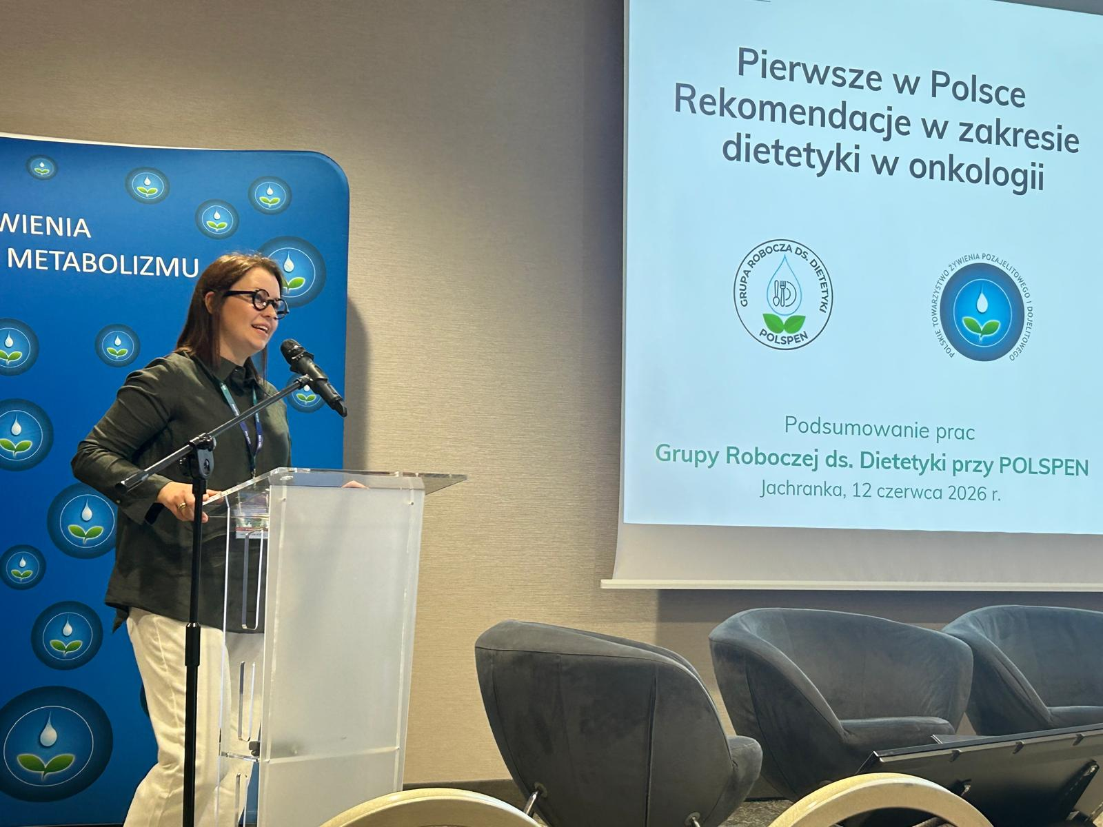 Prezentacja rekomendacji podczas zjazdu POLSPEN
